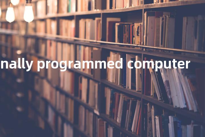 externally programmed computer单词图解，单词释义场景配图