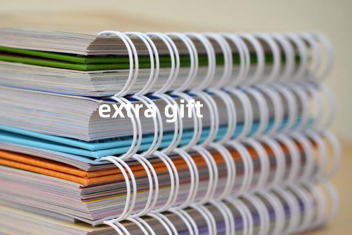 extra gift单词图解，单词释义场景配图