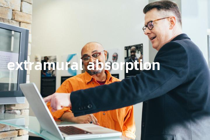 extramural absorption单词图解，单词释义场景配图