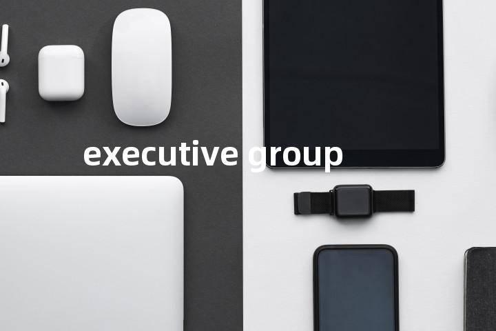 executive group单词图解，单词释义场景配图