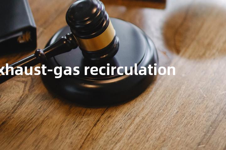 exhaust-gas recirculation单词图解，单词释义场景配图