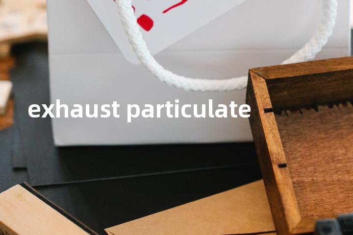 exhaust particulate单词图解，单词释义场景配图