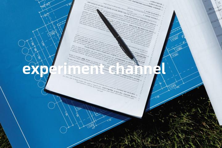 experiment channel单词图解，单词释义场景配图
