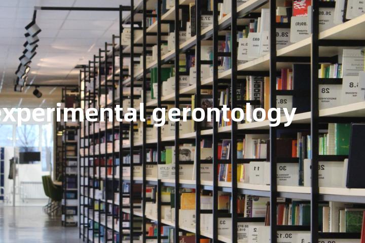 experimental gerontology单词图解，单词释义场景配图