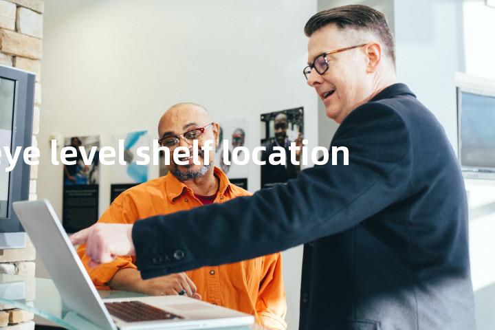 eye level shelf location单词图解，单词释义场景配图