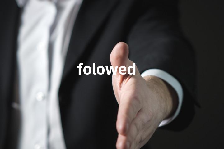 folowed单词图解，单词释义场景配图