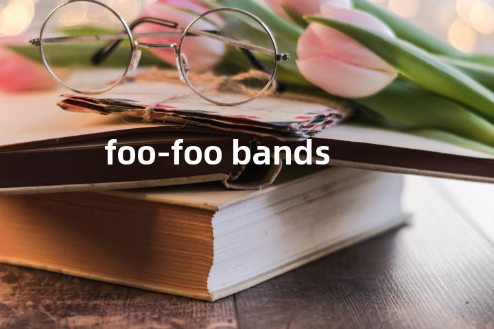 foo-foo bands单词图解，单词释义场景配图