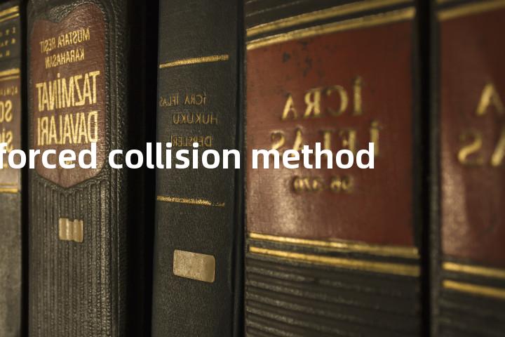 forced collision method单词图解，单词释义场景配图