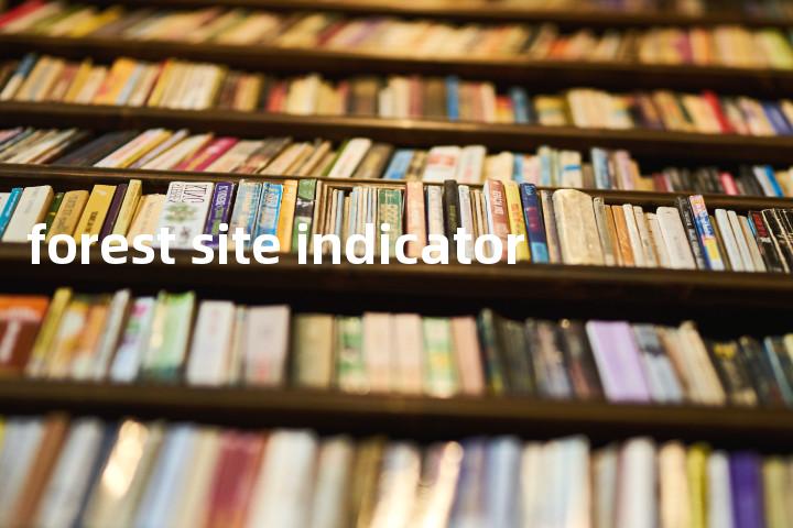forest site indicator单词图解，单词释义场景配图