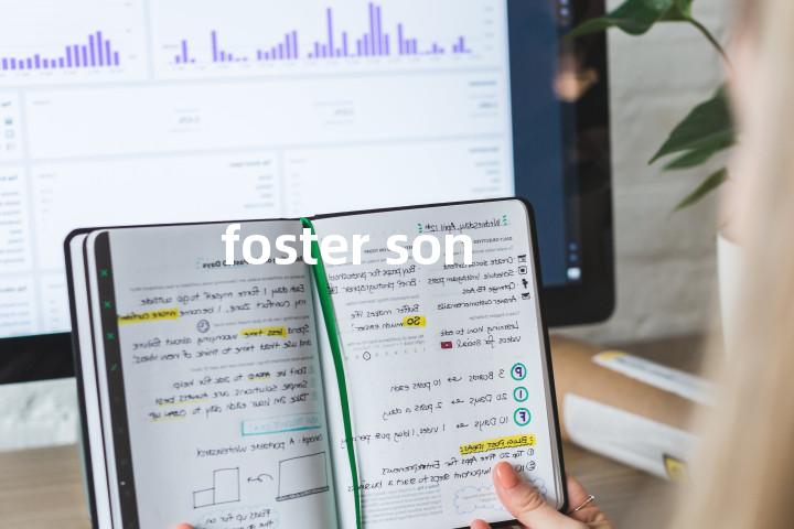 foster son单词图解，单词释义场景配图