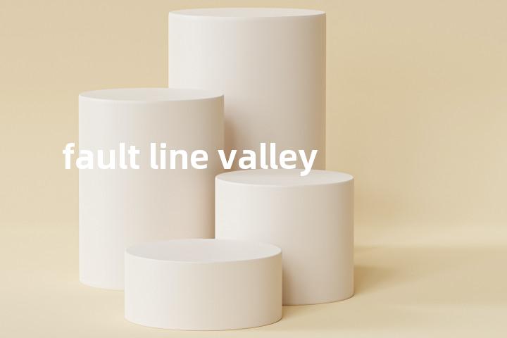 fault line valley单词图解，单词释义场景配图