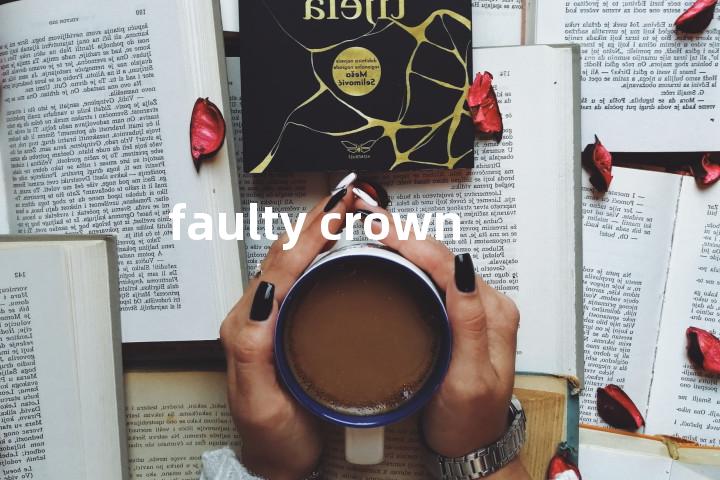 faulty crown单词图解，单词释义场景配图
