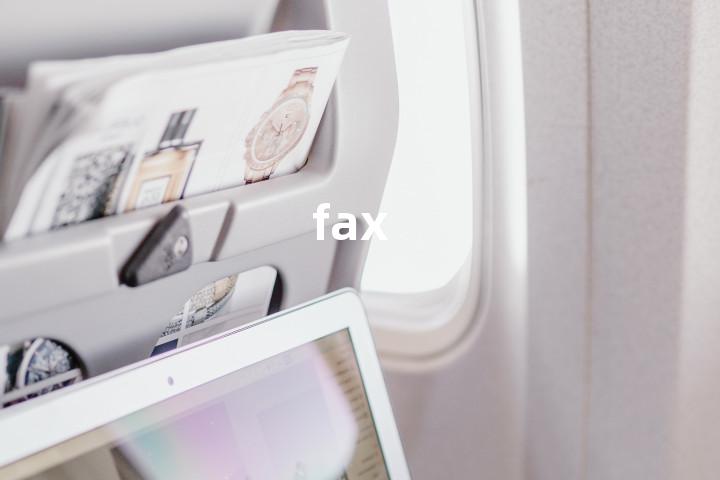fax