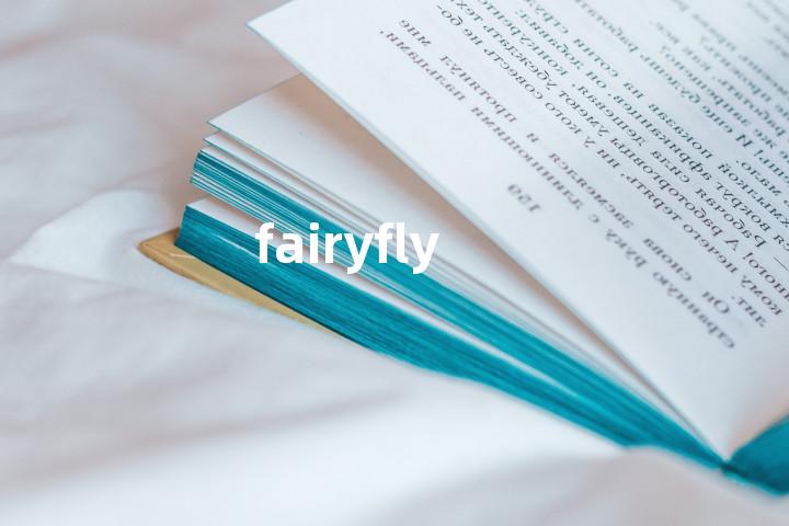 fairyfly单词图解，单词释义场景配图