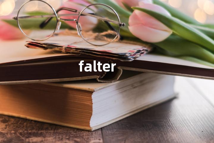 falter