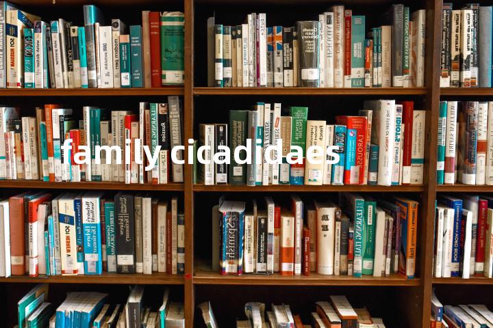family cicadidaes单词图解，单词释义场景配图