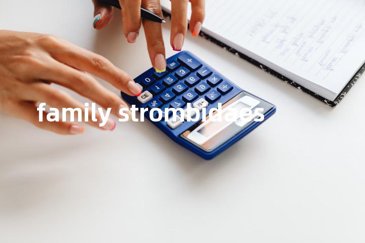 family strombidaes单词图解，单词释义场景配图
