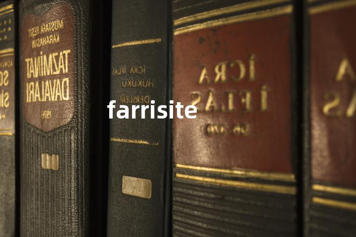 farrisite单词图解，单词释义场景配图