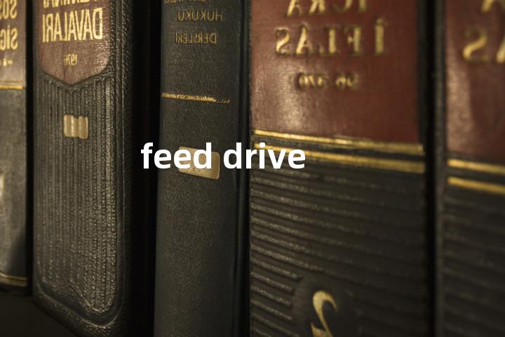 feed drive单词图解，单词释义场景配图