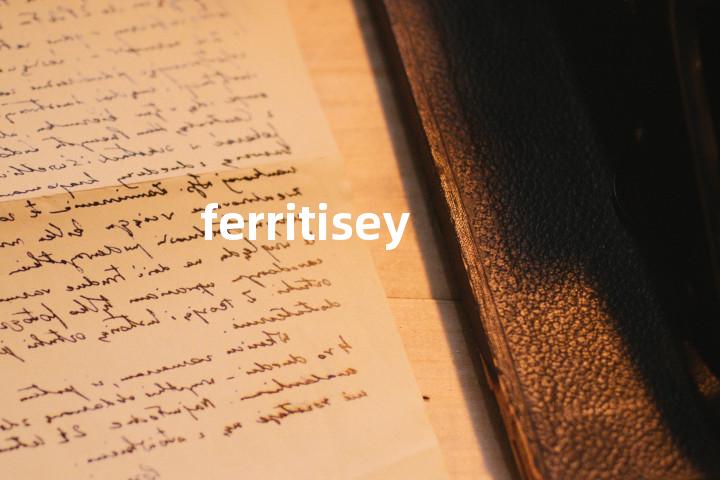 ferritisey单词图解，单词释义场景配图