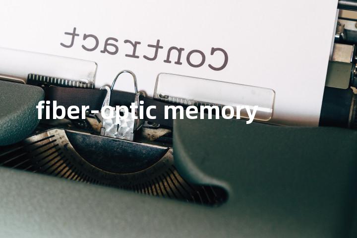 fiber-optic memory单词图解，单词释义场景配图