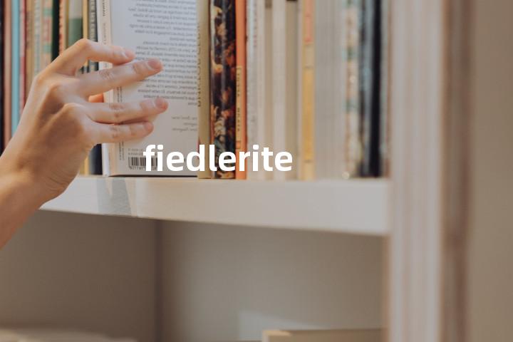 fiedlerite单词图解，单词释义场景配图