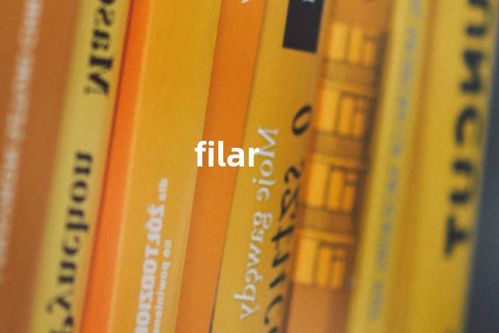 filar单词图解，单词释义场景配图