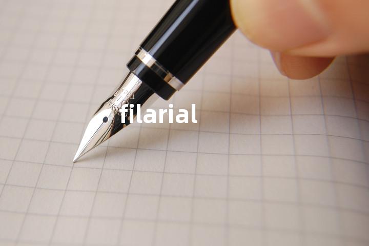 filarial单词图解，单词释义场景配图