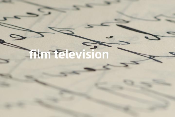 film television单词图解，单词释义场景配图