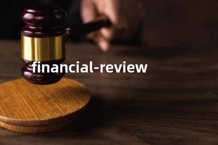 financial-review单词图解，单词释义场景配图