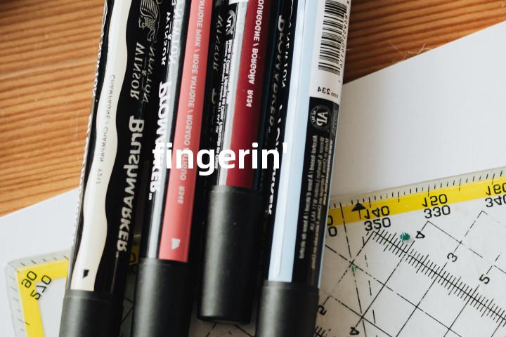 fingerin'单词图解，单词释义场景配图