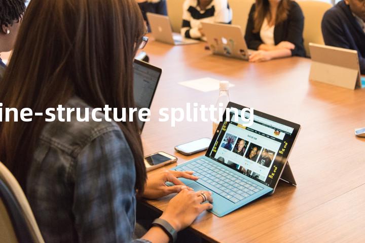 fine-structure splitting单词图解，单词释义场景配图