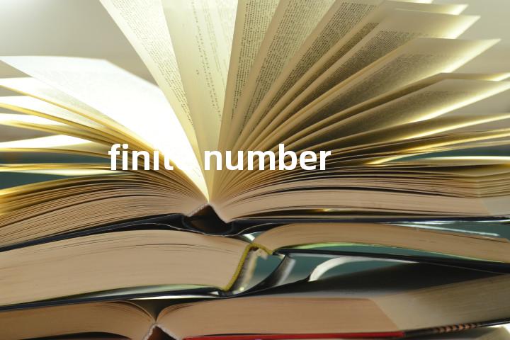 finite number单词图解，单词释义场景配图