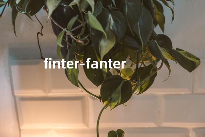 finter-fanter单词图解，单词释义场景配图