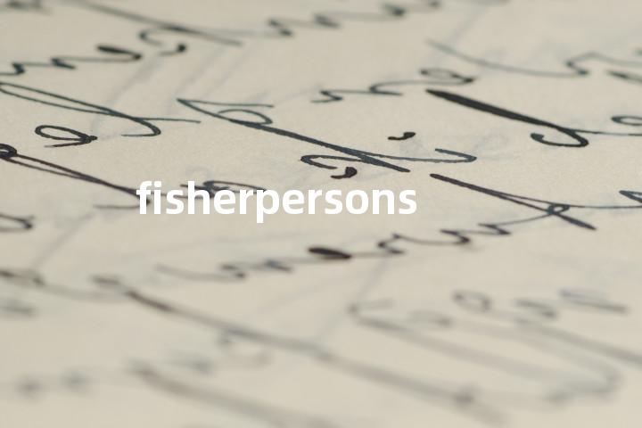 fisherpersons单词图解，单词释义场景配图