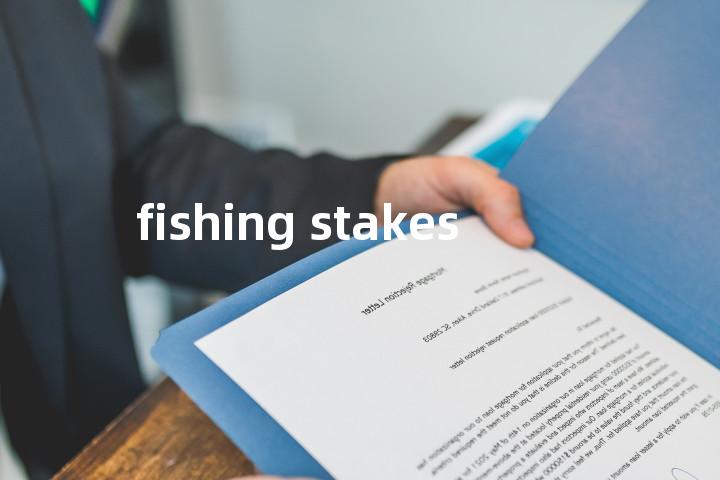 fishing stakes单词图解，单词释义场景配图