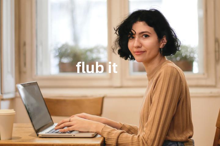 flub it单词图解，单词释义场景配图