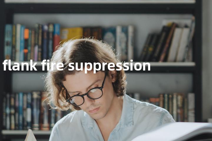 flank fire suppression单词图解，单词释义场景配图