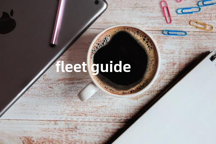 fleet guide单词图解，单词释义场景配图