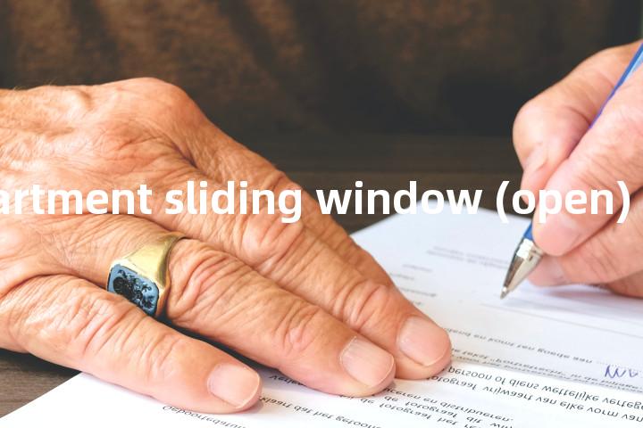 flight compartment sliding window (open)单词图解，单词释义场景配图