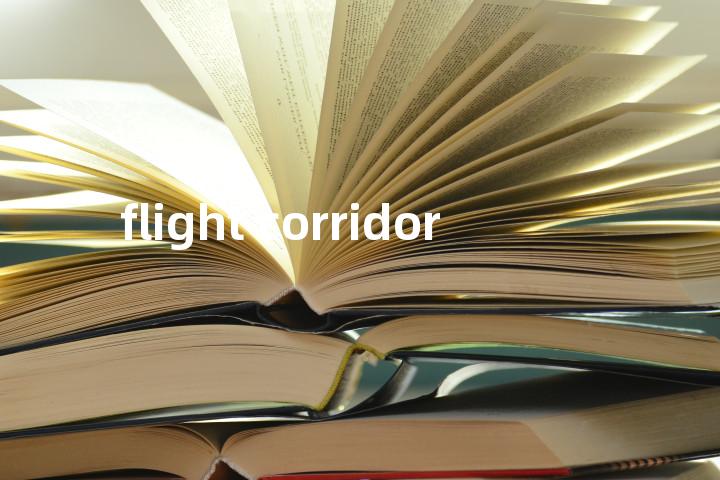 flight corridor单词图解，单词释义场景配图