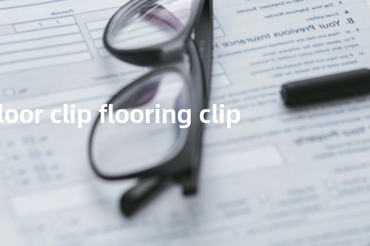 floor clip flooring clip单词图解，单词释义场景配图