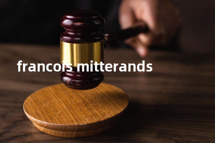 francois mitterands单词图解，单词释义场景配图