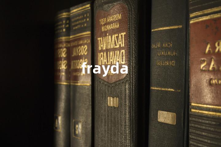frayda单词图解，单词释义场景配图