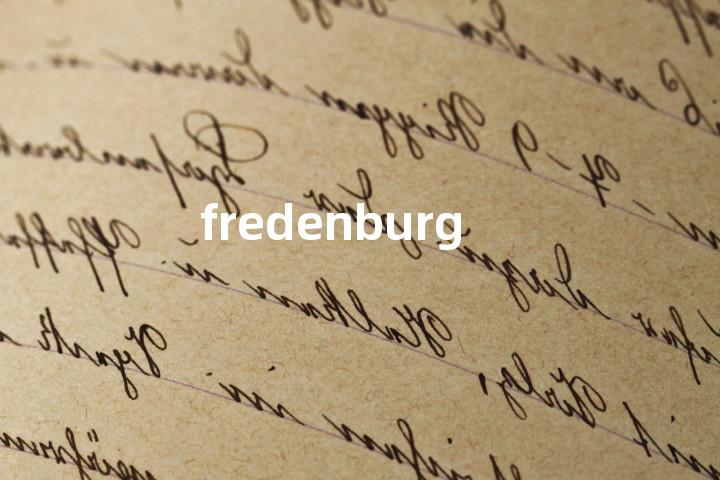 fredenburg单词图解，单词释义场景配图