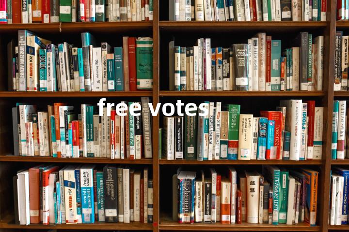 free votes单词图解，单词释义场景配图