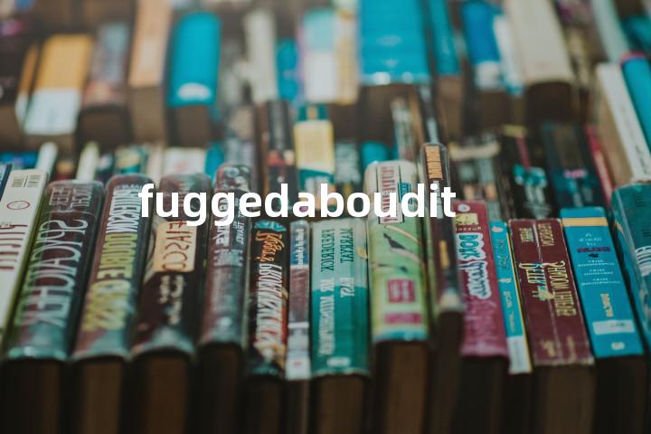 fuggedaboudit单词图解，单词释义场景配图