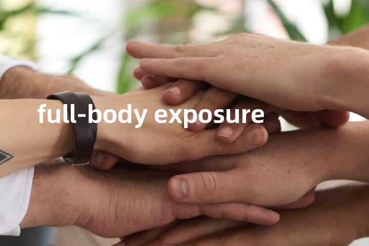 full-body exposure单词图解，单词释义场景配图