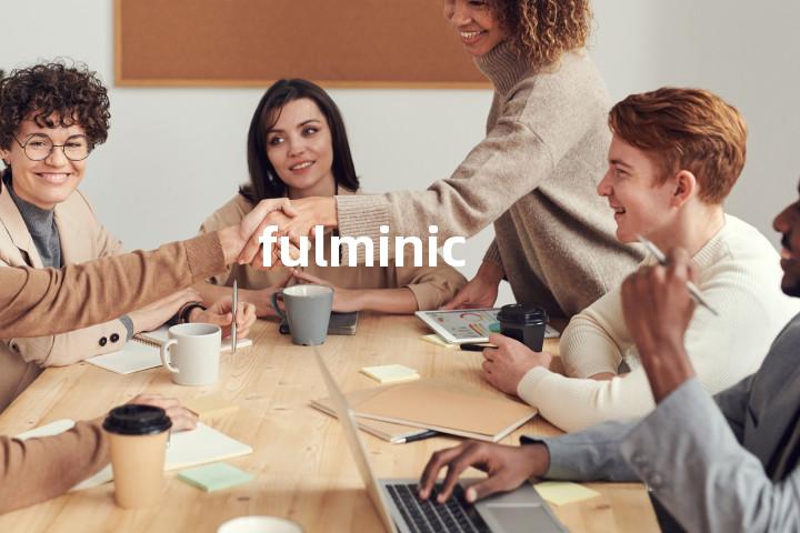 fulminic单词图解，单词释义场景配图