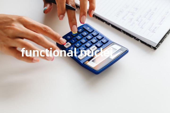 functional nuclei单词图解，单词释义场景配图